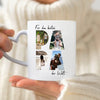 Papa Fotocollage mit Deinen Bildern - Personalisierte Tasse