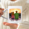 Vater & Tochter - personalisierte Tasse