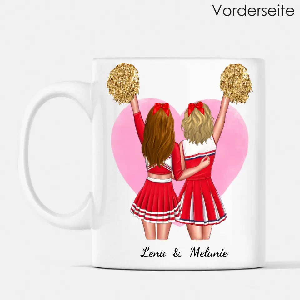 Cheerleader - Personalisierte Tasse (2-4 Personen)
