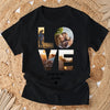 Laden Sie das Bild in den Galerie-Viewer, Love Foto-Collage - Personalisiertes T-Shirt