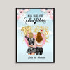Laden Sie das Bild in den Galerie-Viewer, Beste Freundinnen Geburtstag - Personalisiertes Poster